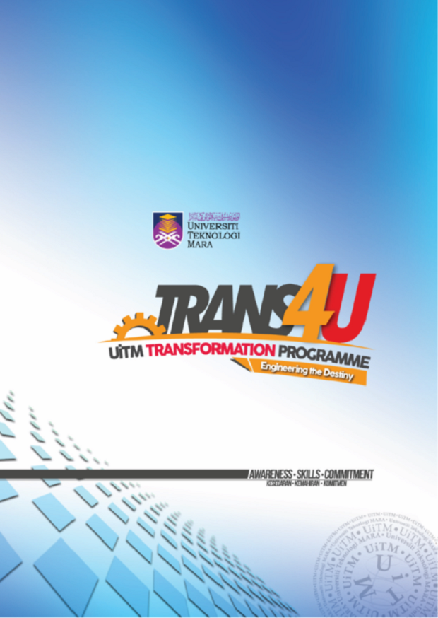 UiTM Transformation Programme (Trans4U) English Edition