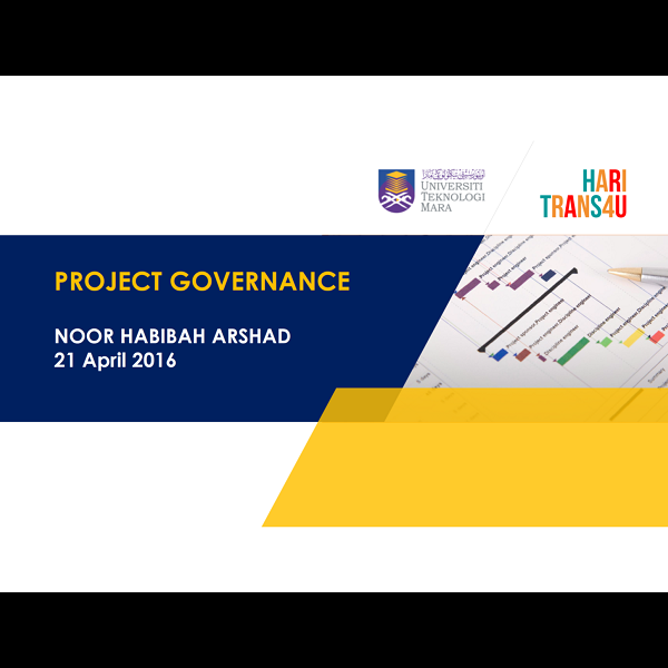 Slide Hari Trans4U 2016: Project Governance